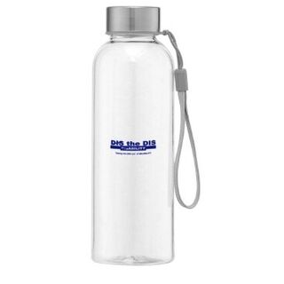 Clear water bottle